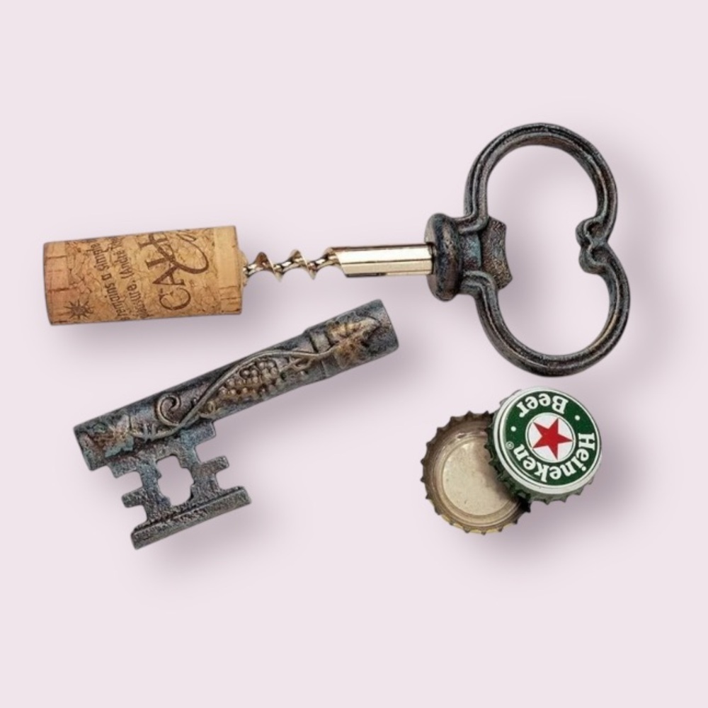 The Bishop's Church Key Corkscrew and Bottle
Opener